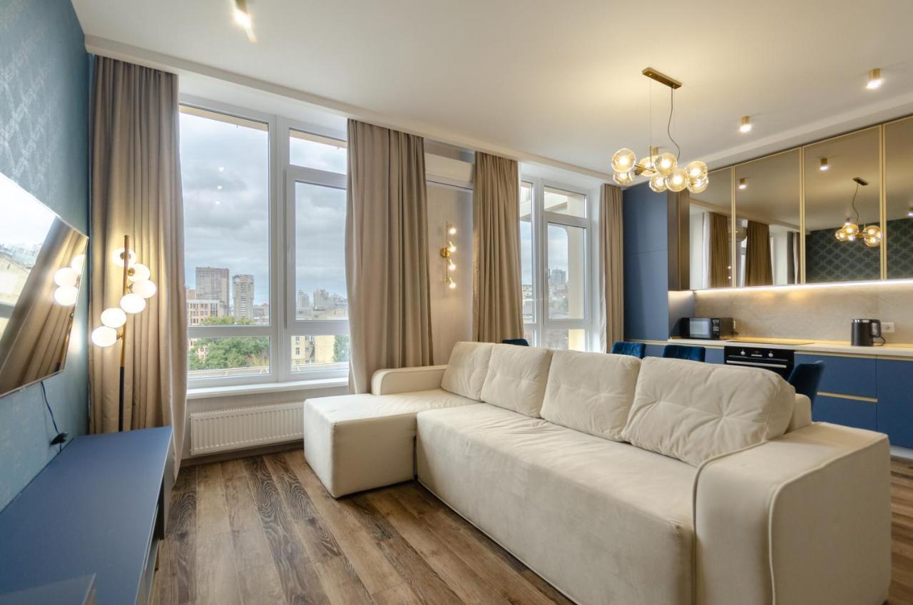 קייב Petrovdom Ж38 In Luxury Apartments At 68 Zhylyanska Street,38 Perlyna מראה חיצוני תמונה