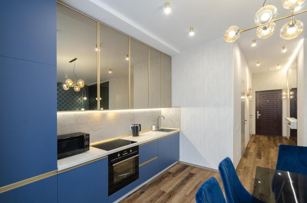 קייב Petrovdom Ж38 In Luxury Apartments At 68 Zhylyanska Street,38 Perlyna מראה חיצוני תמונה