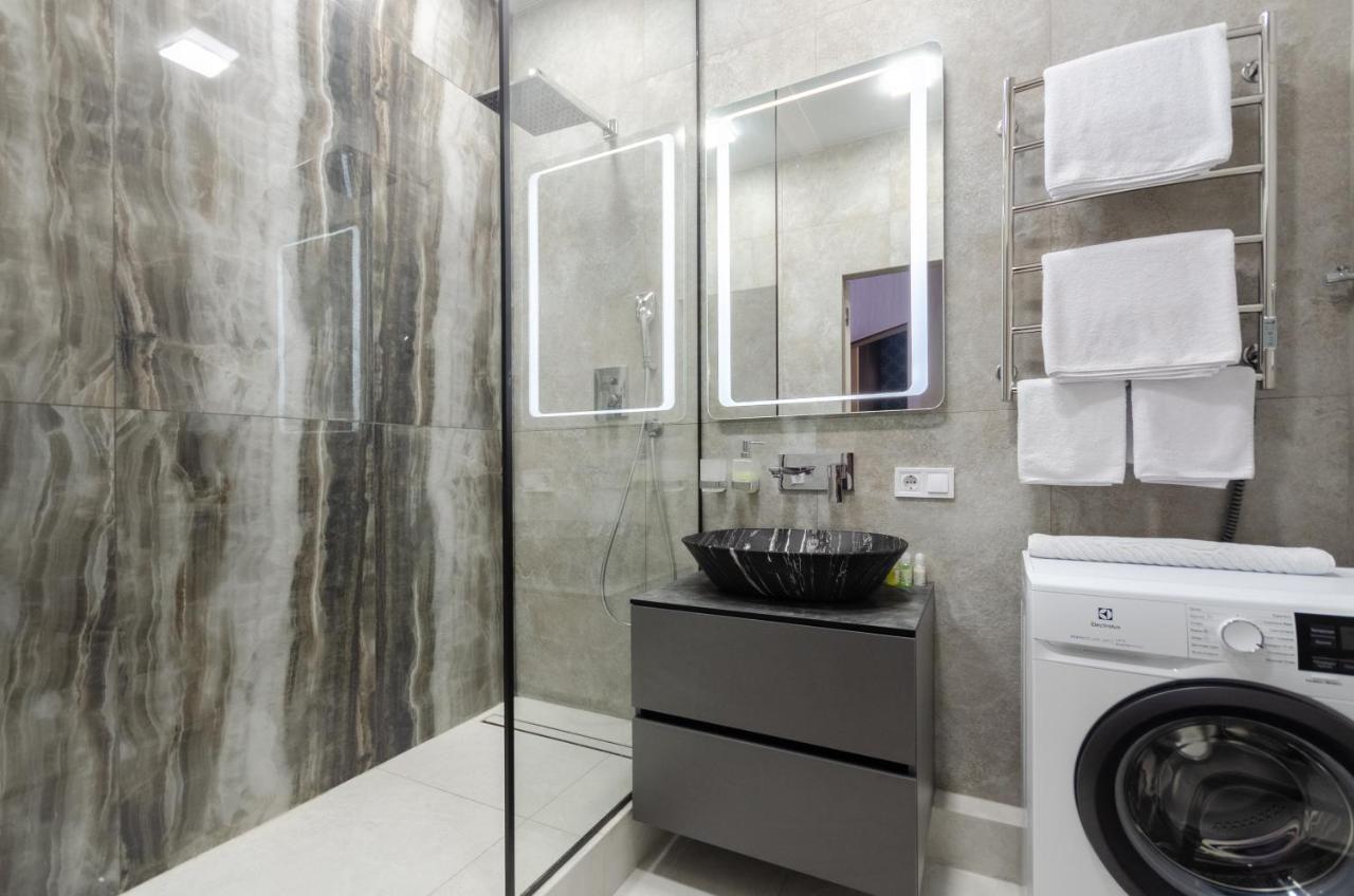קייב Petrovdom Ж38 In Luxury Apartments At 68 Zhylyanska Street,38 Perlyna מראה חיצוני תמונה