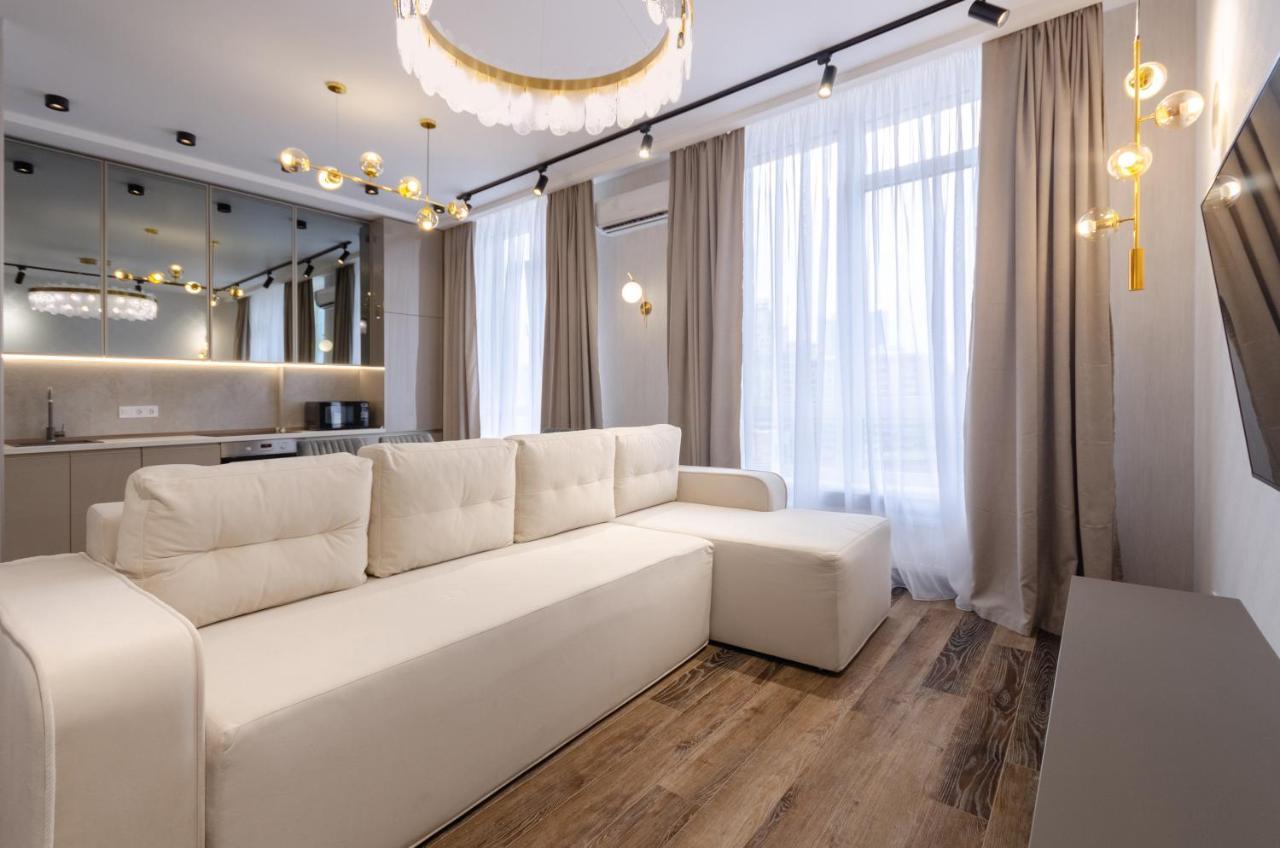 קייב Petrovdom Ж38 In Luxury Apartments At 68 Zhylyanska Street,38 Perlyna מראה חיצוני תמונה