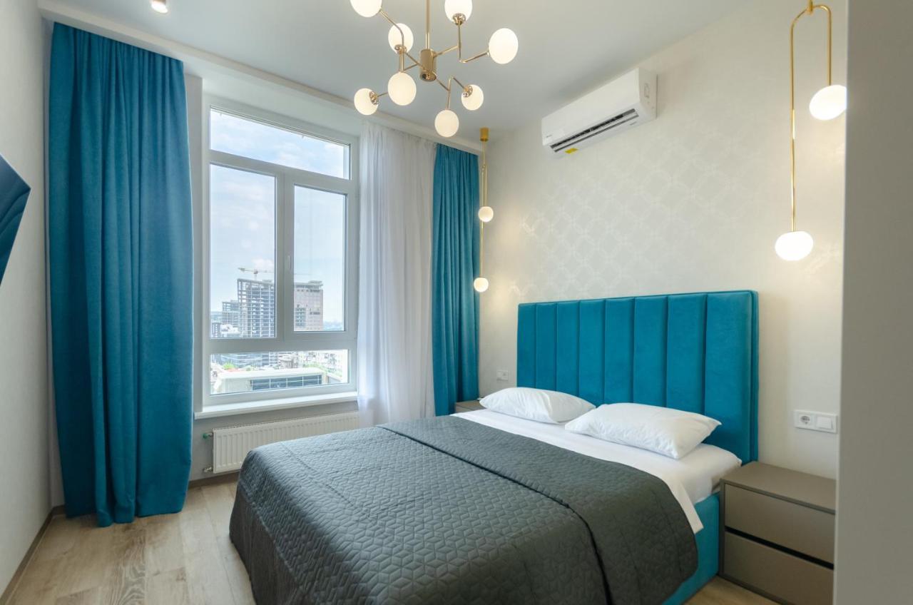 קייב Petrovdom Ж38 In Luxury Apartments At 68 Zhylyanska Street,38 Perlyna מראה חיצוני תמונה