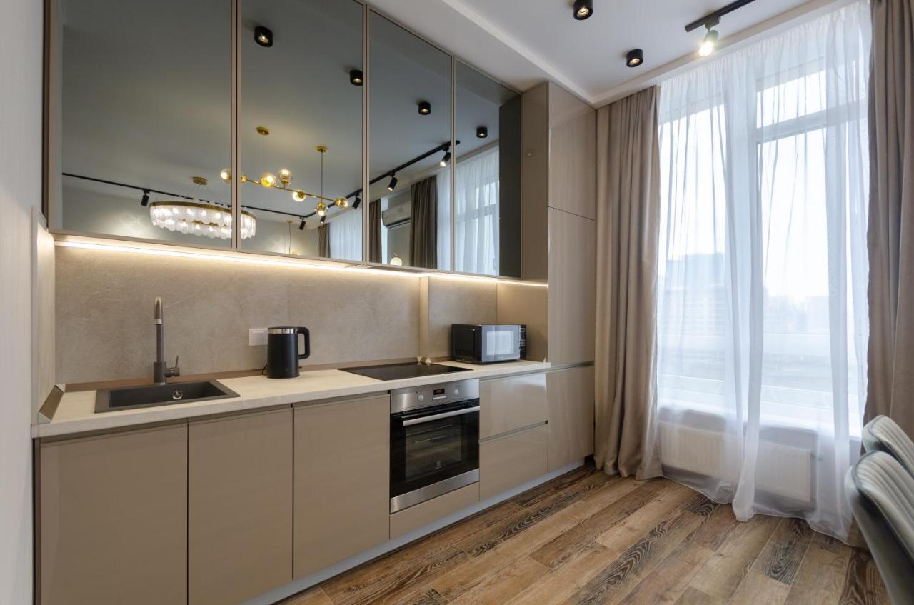 קייב Petrovdom Ж38 In Luxury Apartments At 68 Zhylyanska Street,38 Perlyna מראה חיצוני תמונה