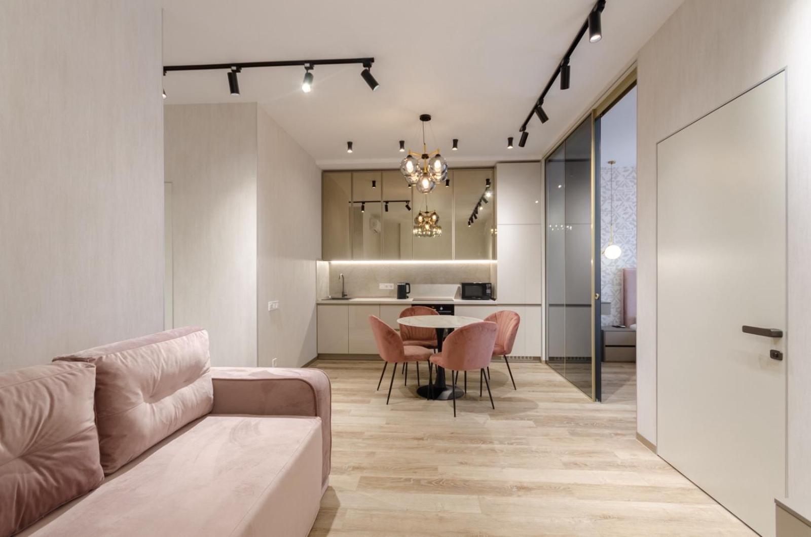 קייב Petrovdom Ж38 In Luxury Apartments At 68 Zhylyanska Street,38 Perlyna מראה חיצוני תמונה